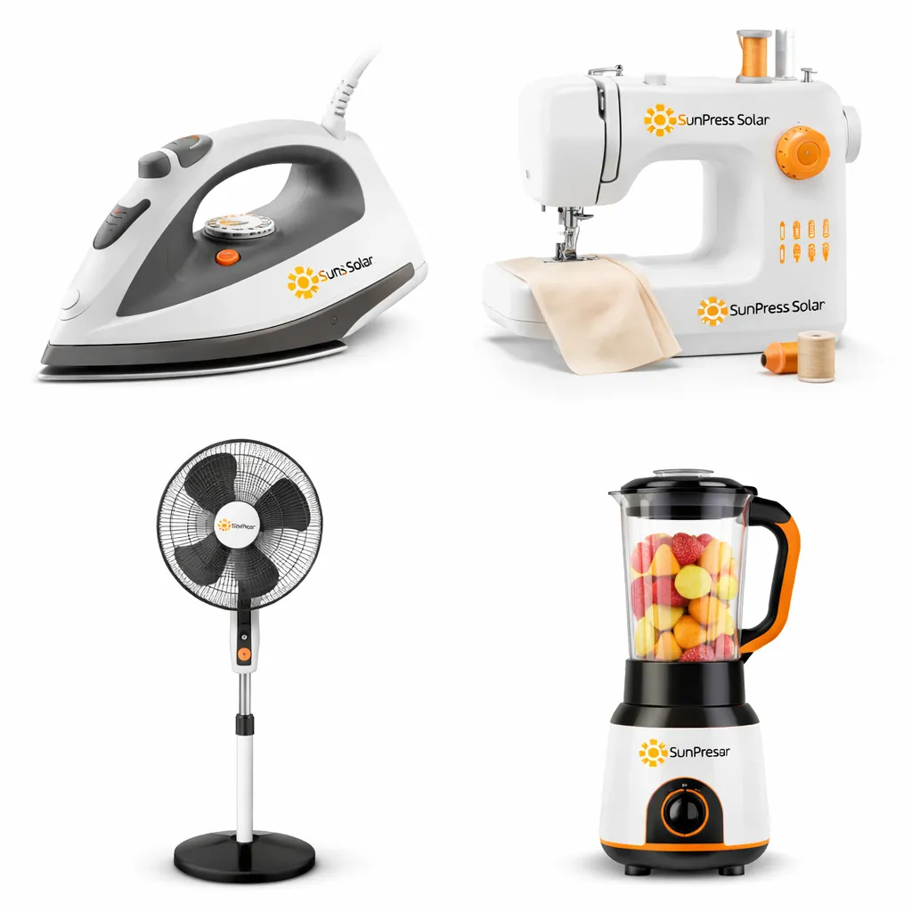 SunPress Solar low-watt appliance family