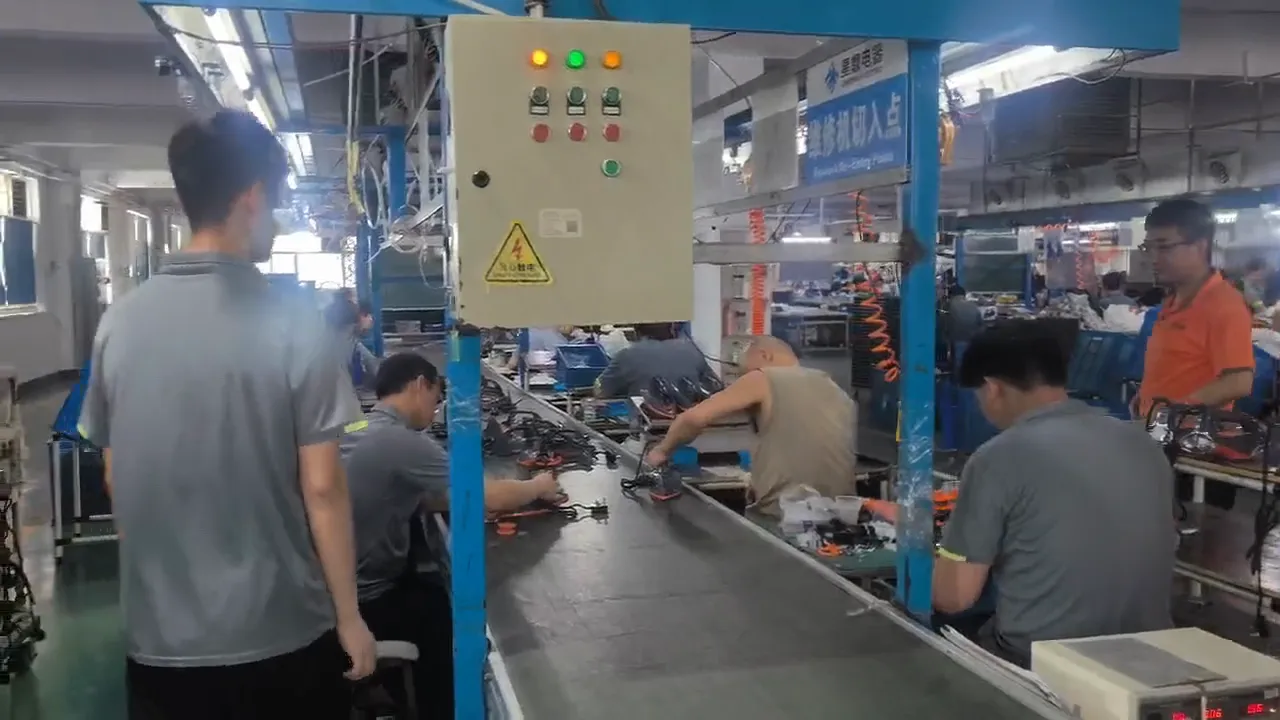 Overview of the SunPress assembly line